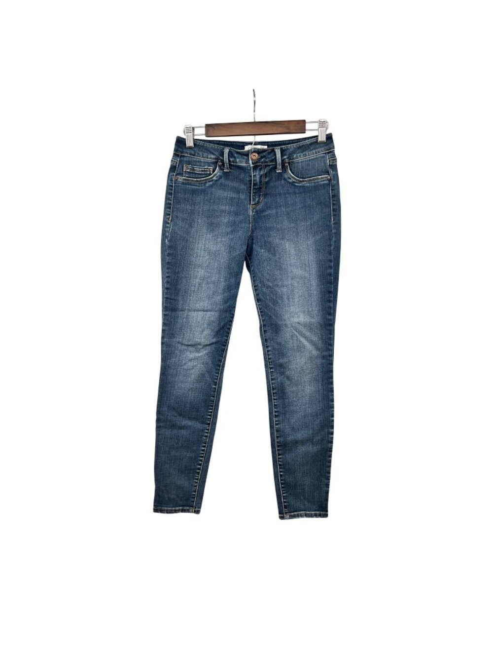 Jessica Simpson Kiss Me Super Skinny Jean Mid Rise Blue Size 29S